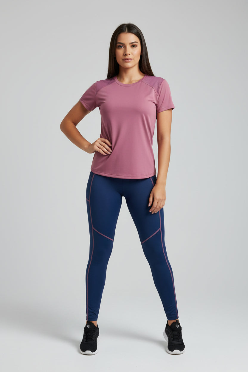 Conjunto Camiseta/ Licra Larga