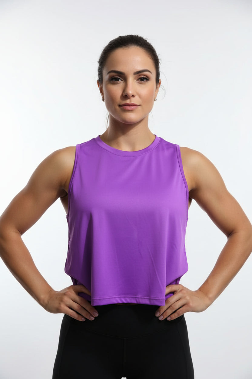 CropTop Manga Corta